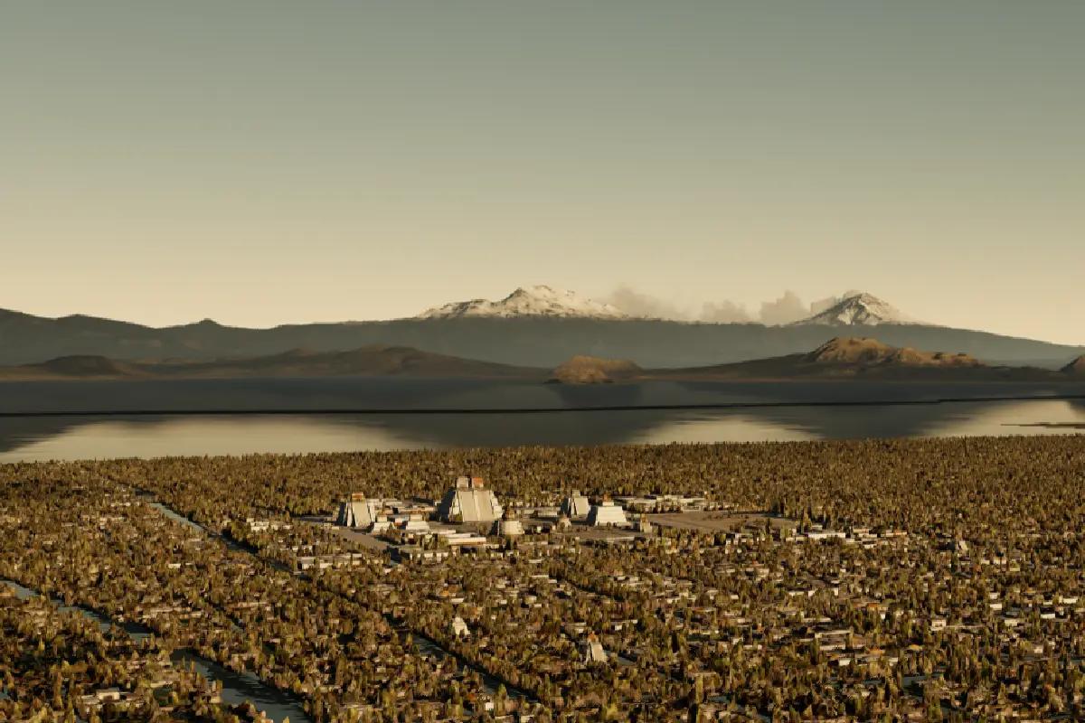 Reconstruyen Tenochtitlan en 3D interactivo y gratuito