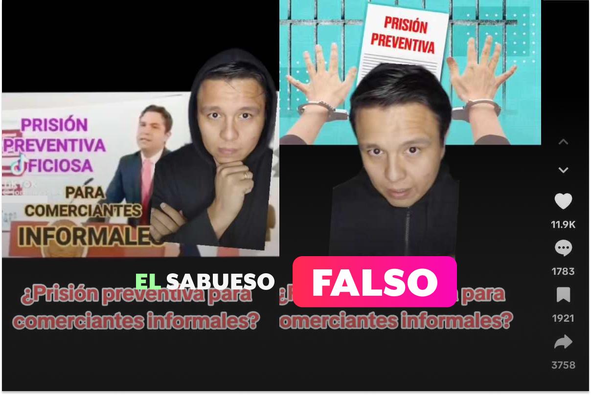 No se impondrá prisión preventiva oficiosa a comerciantes informales; la medida cautelar es para factureros falsos