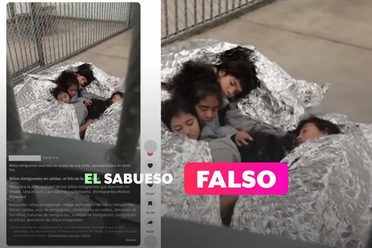 Este video de niños migrantes presos es falso, pero escenas similares ocurrieron en Estados Unidos