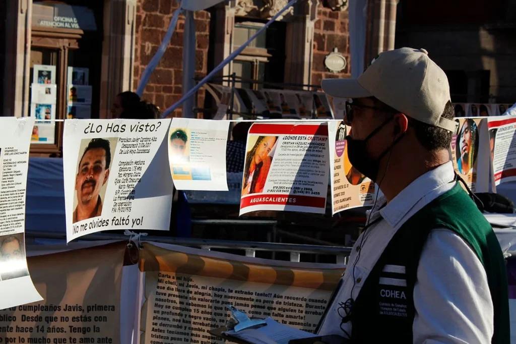 Familias buscadoras de Aguascalientes piden relevo en la CEDH