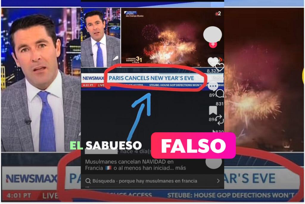 Que Francia canceló las celebraciones navideñas debido a amenazas de grupos islámicos es falso