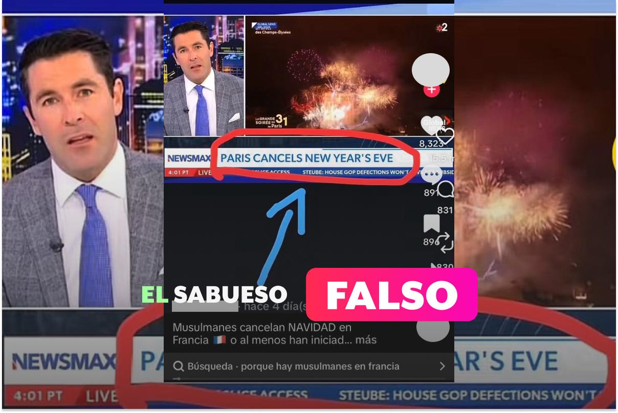 Que Francia canceló las celebraciones navideñas debido a amenazas de grupos islámicos es falso
