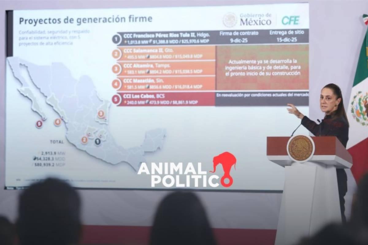 CFE busca aumentar generación de energía; prevé inversión de 80 mil mdp para centrales y participación “ordenada” de privados