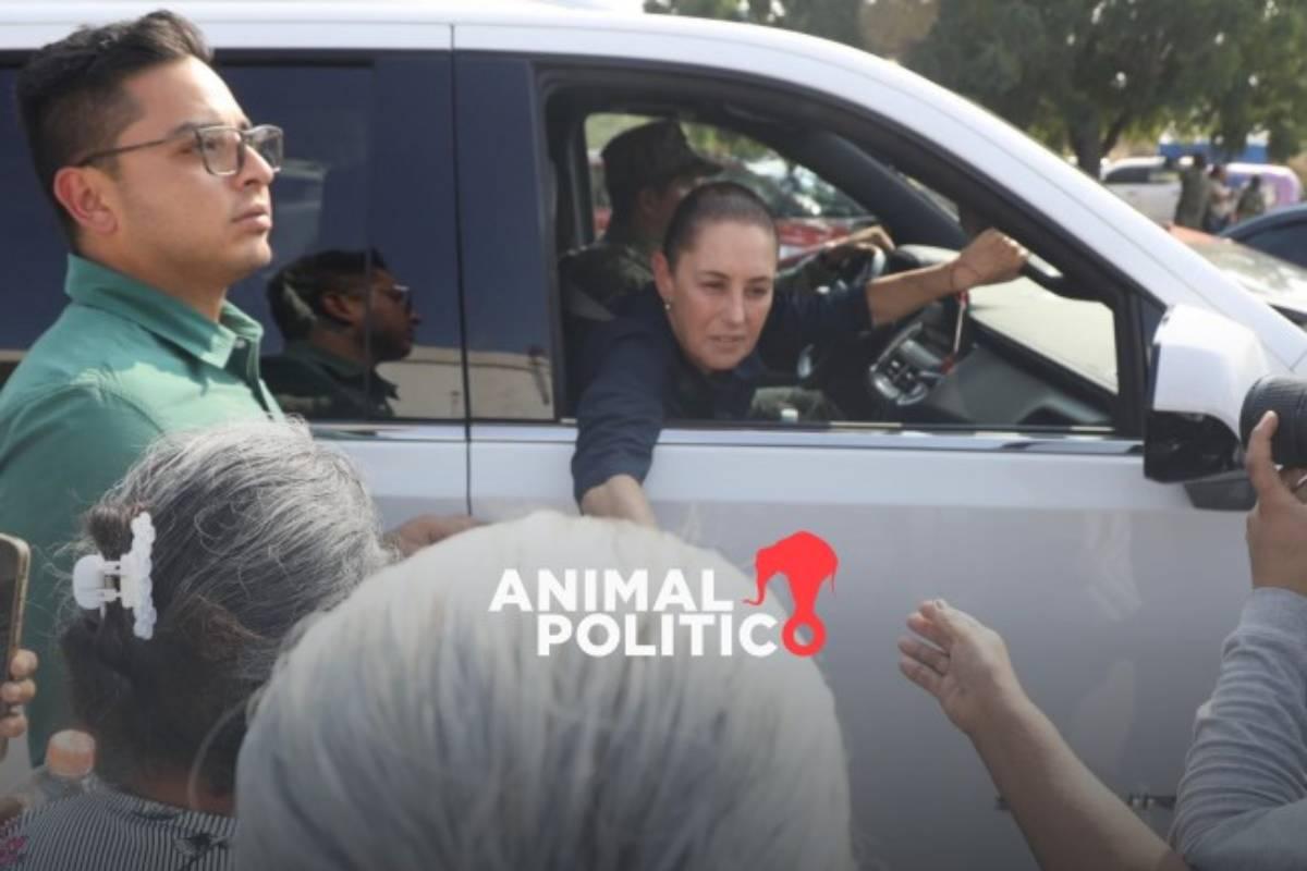 Sheinbaum visita a heridos por descarrilamiento del Tren Interoceánico; anuncia apoyo inicial de 30 mil pesos a familiares