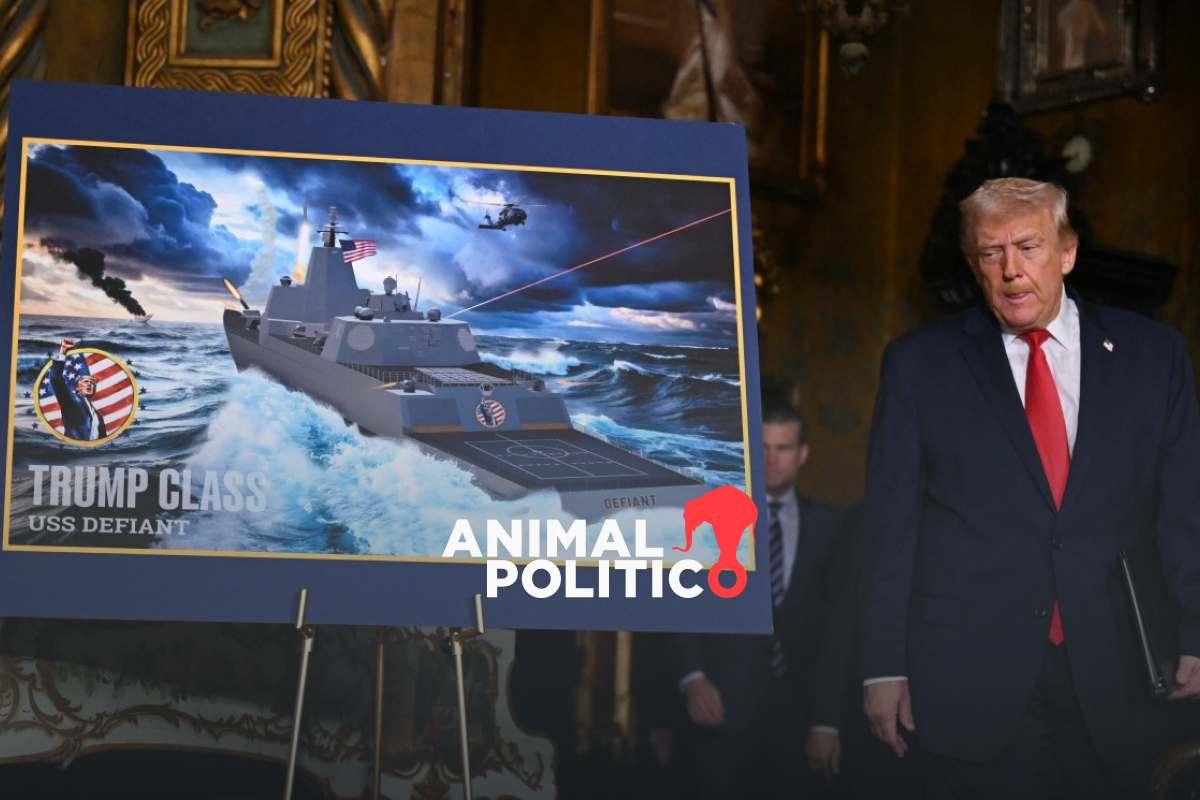 “Serán los más poderosos de la historia”: Trump anuncia nueva clase de buques de guerra que llevarán su nombre
