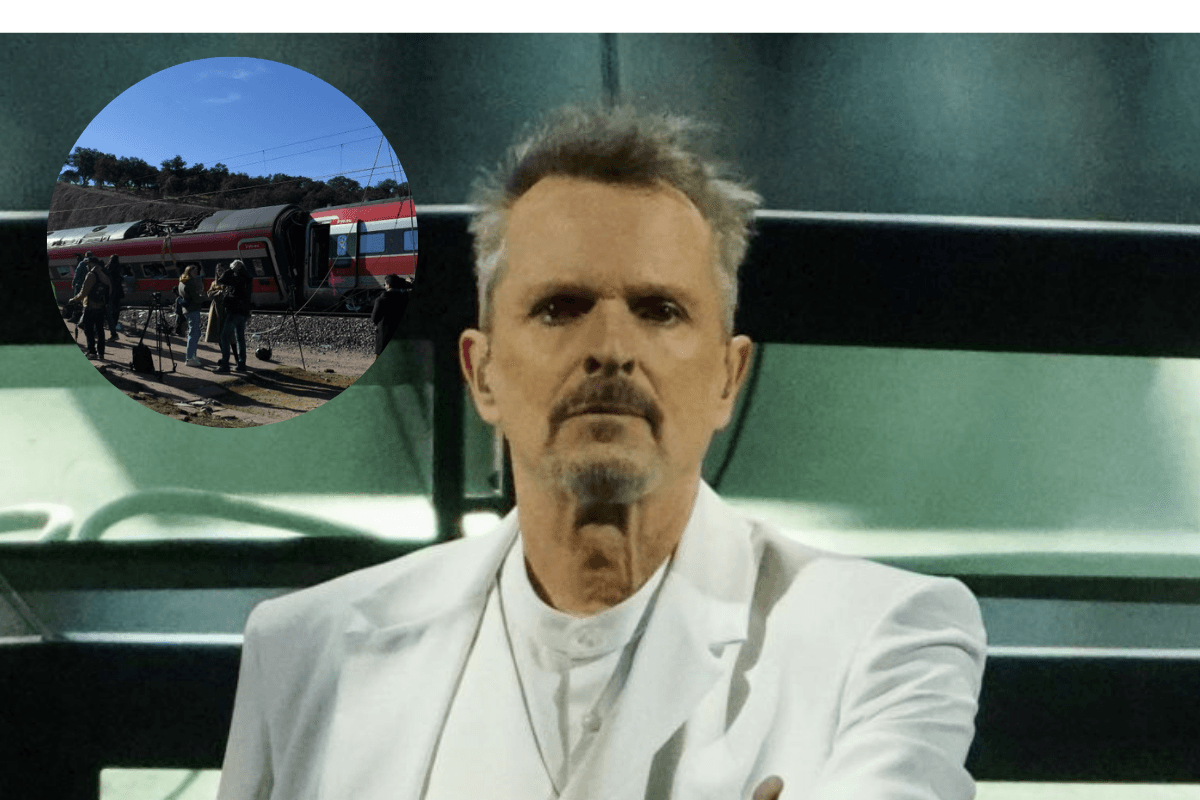 Miguel Bosé envía mensaje por las víctimas del tren en España con tufo político y no lo perdonan