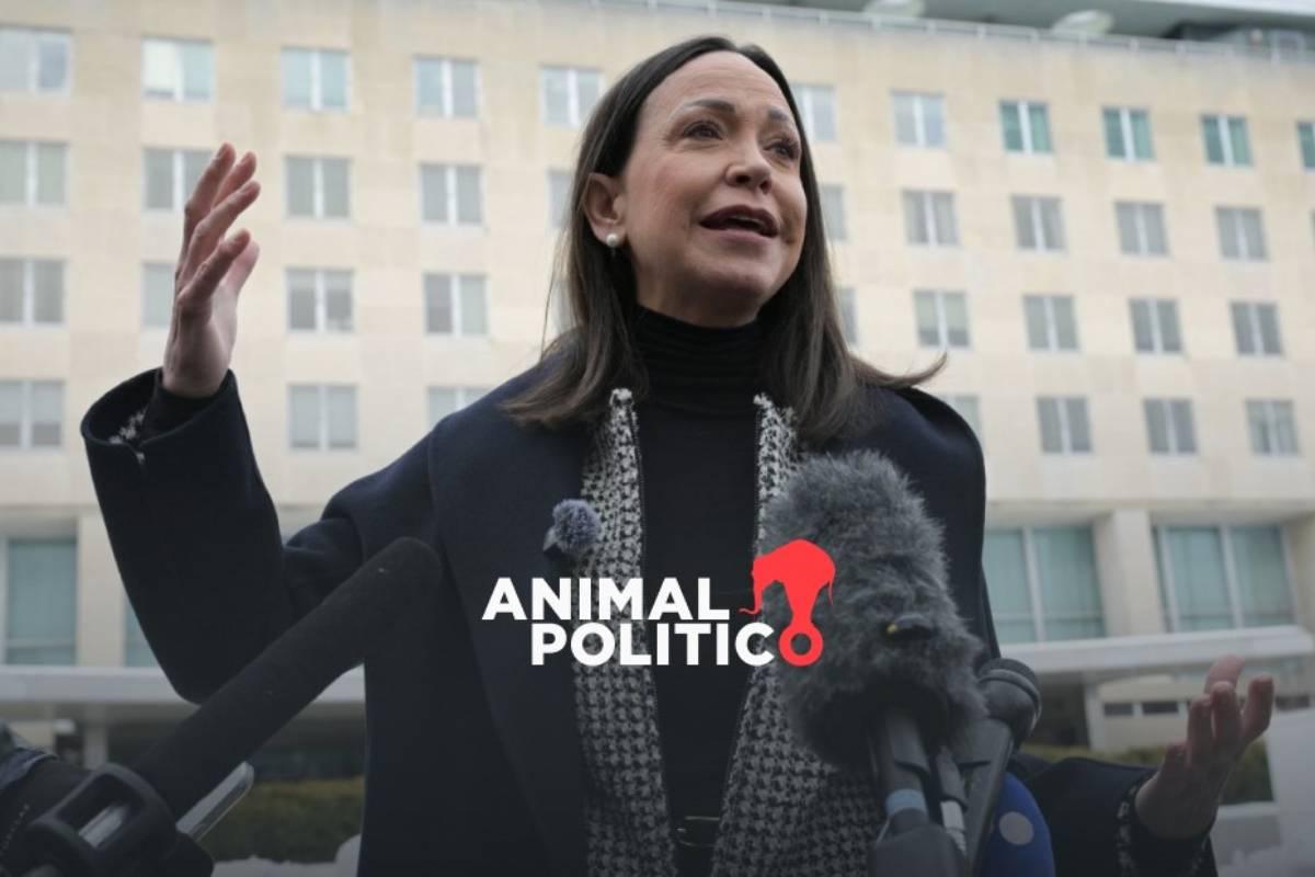 “Transición a democracia tendrá lugar en Venezuela con respaldo de Trump”, dice Corina Machado tras reunirse con Marco Rubio