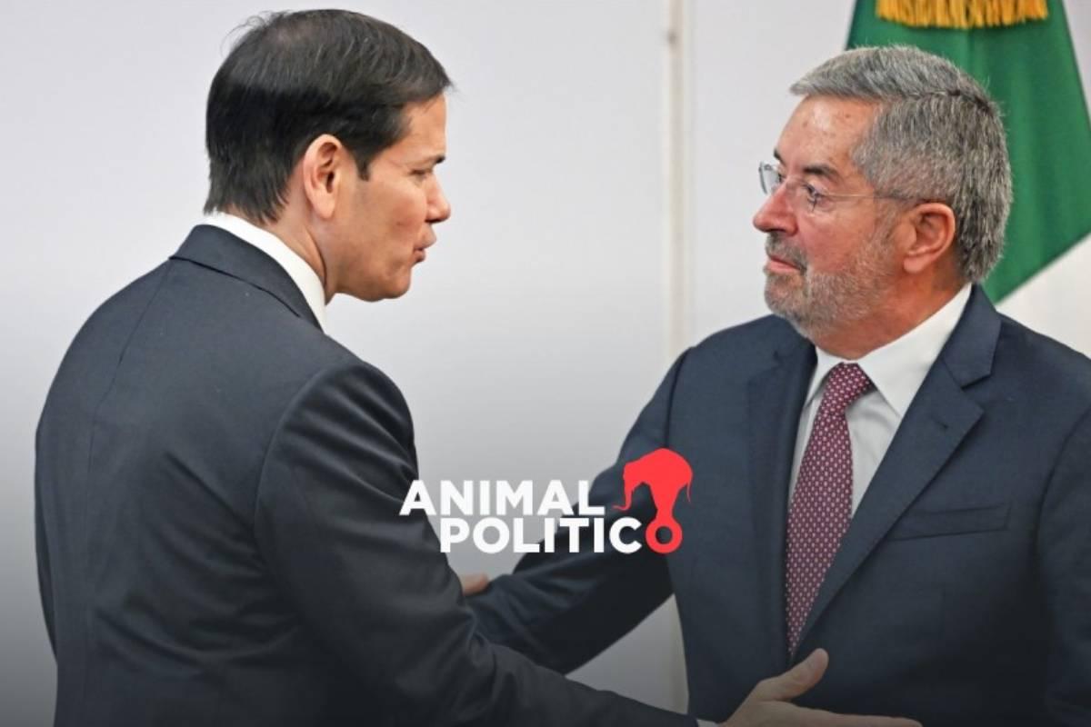 Marco Rubio pide en llamada a De la Fuente “resultados tangibles” en combate contra cárteles de la droga en México