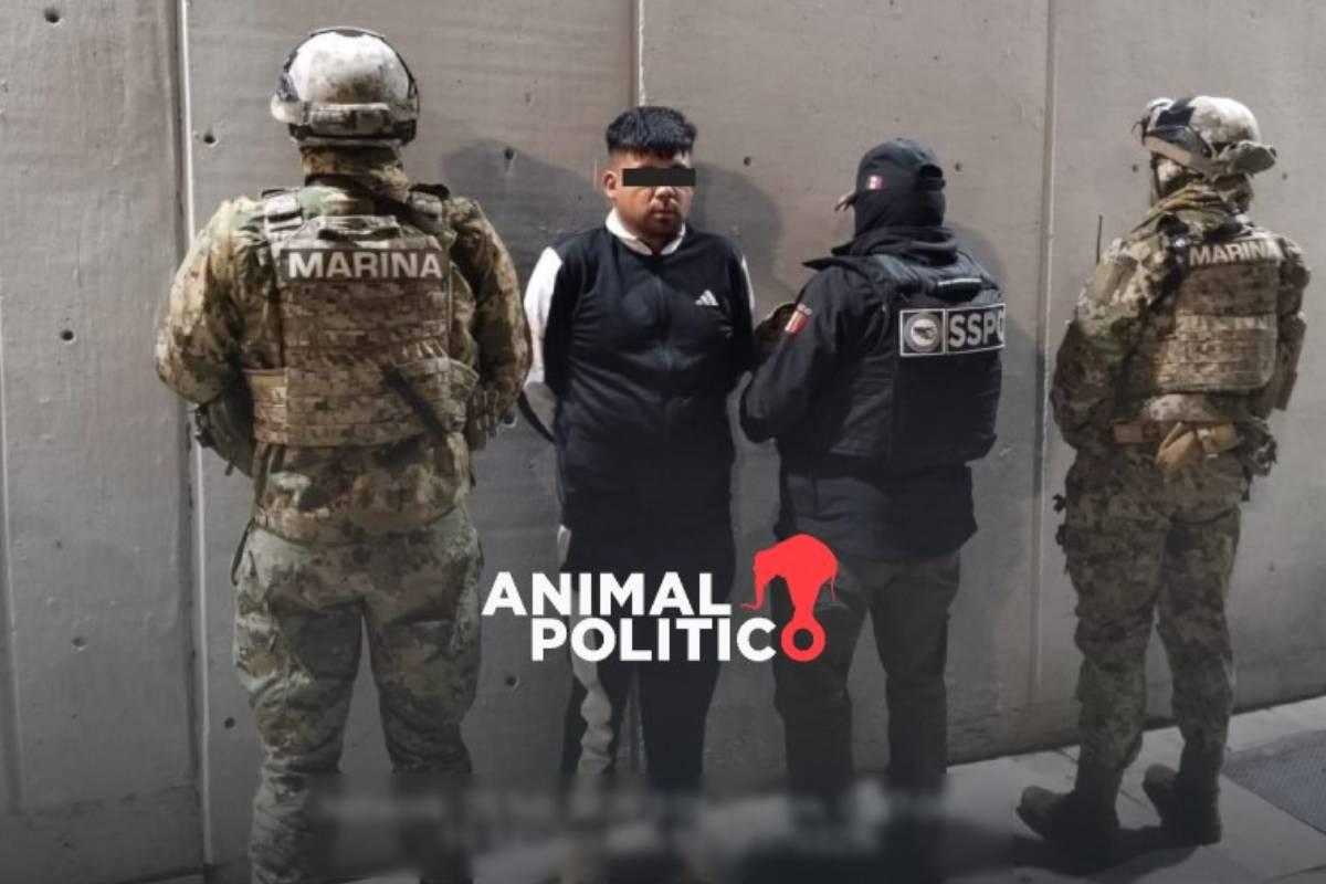 Detienen en Tlaxcala a Isaac Moreno, alias “El Hacha”; es identificado como presunto operador regional del CJNG