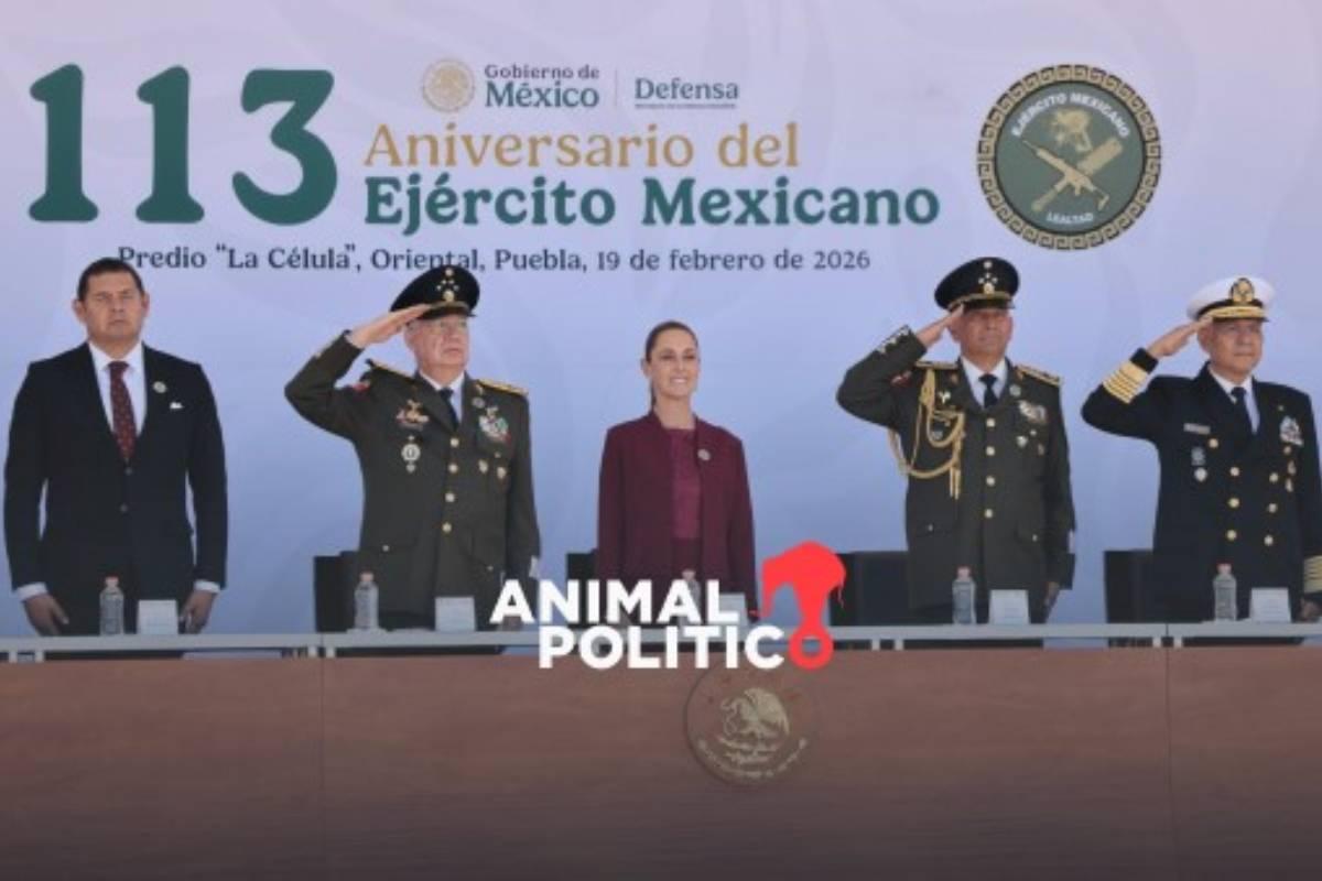 Fuerzas Armadas son “garantía de independencia” ante presiones externas y desafíos globales: Sheinbaum