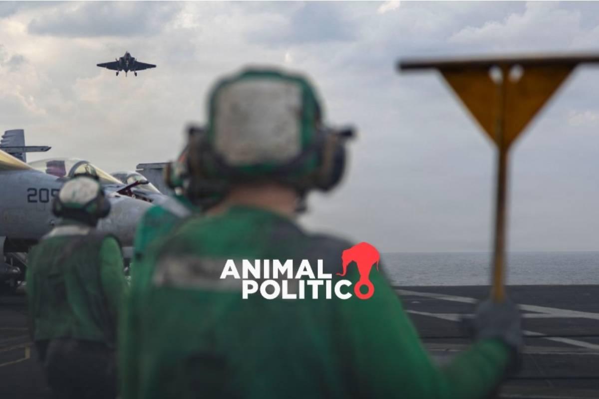 EU asegura que derribó un dron iraní que se acercó “agresivamente” a portaviones estadounidense en el mar Arábigo