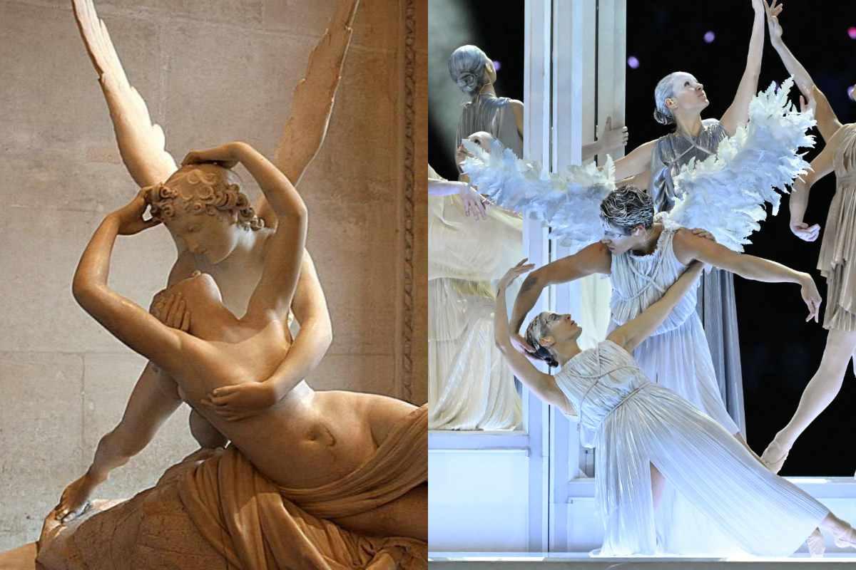 Imagen: “Cupido y Psique”: el mito que marcó el inicio de la inauguración de los Olímpicos de Invierno