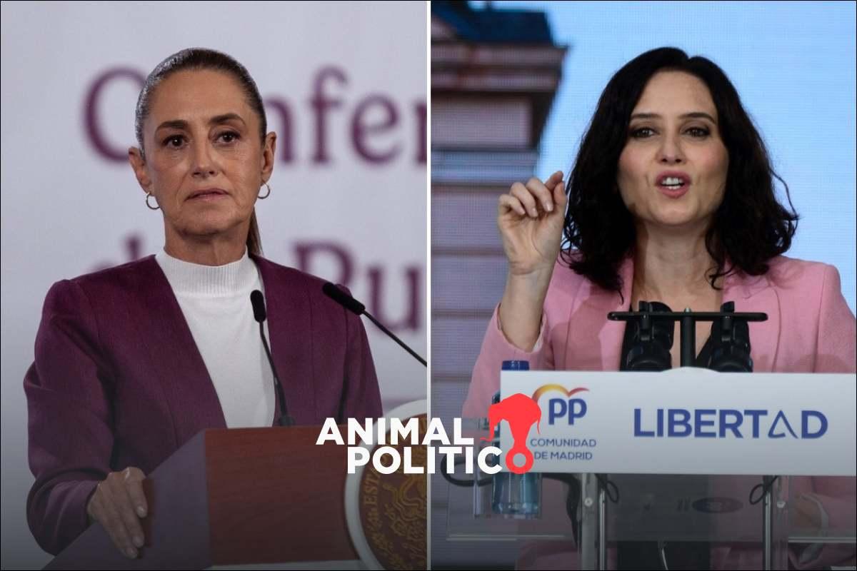 Sheinbaum califica de “falsas” las acusaciones de la presidenta de la Comunidad de Madrid que califican a México de “narcoestado”