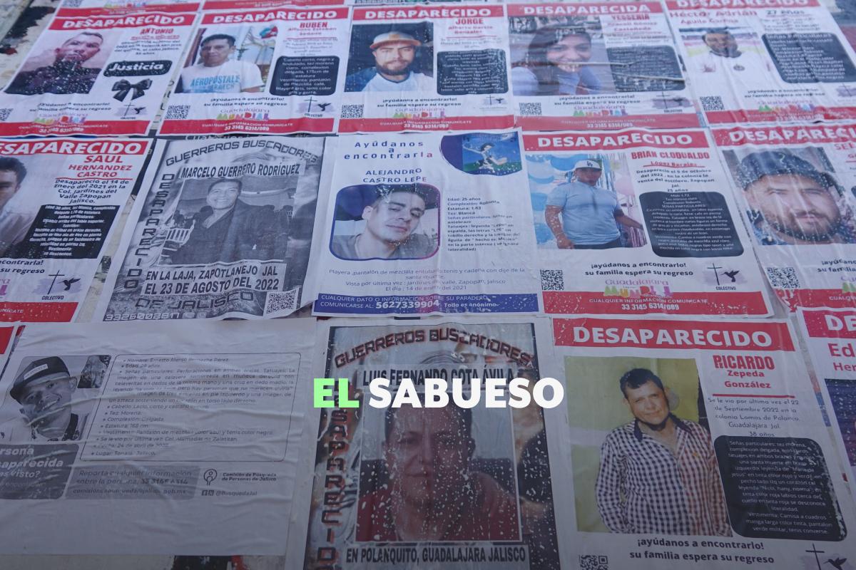 Jalisco no reporta en el registro estatal a todas las personas desaparecidas; los jóvenes son los más afectados