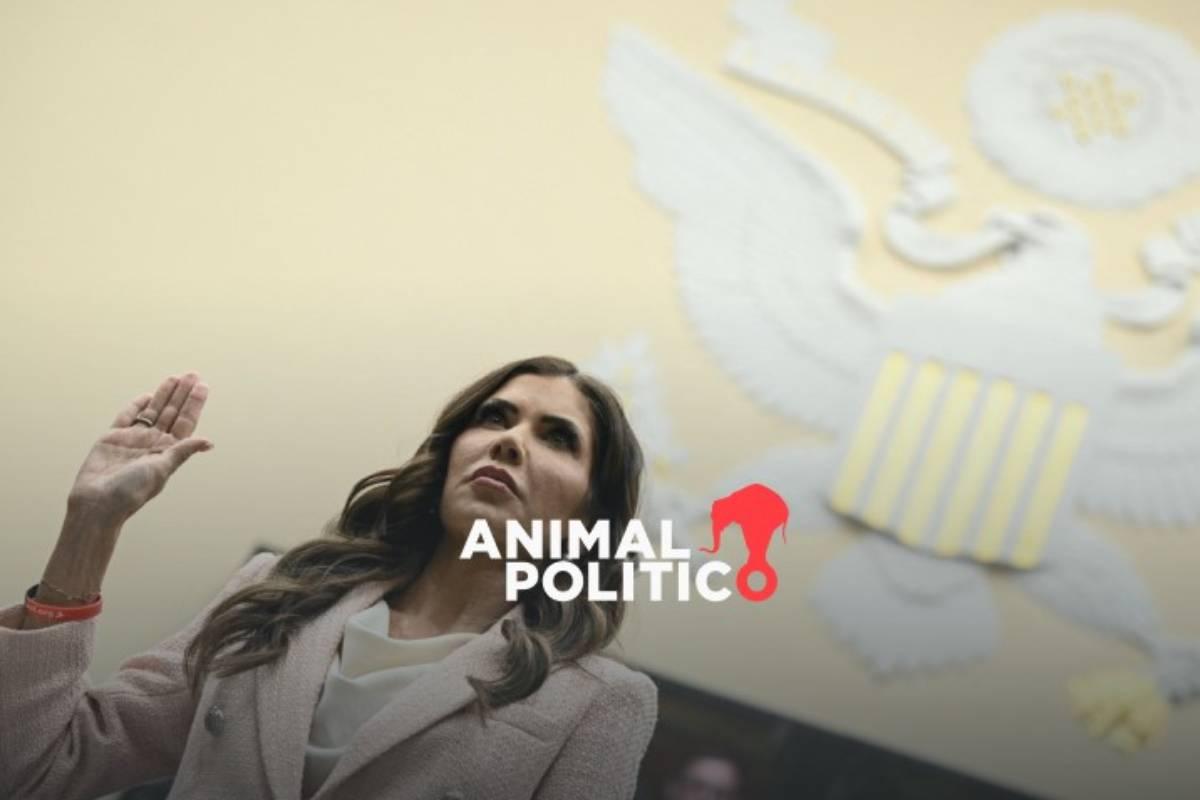 Trump destituye a Kristi Noem como secretaria de Seguridad Nacional; el senador Markwayne Mullin la relevará