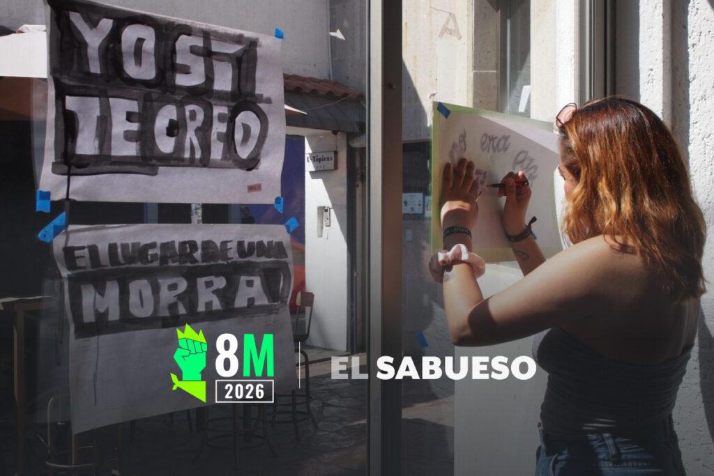 Cuando las letras se vuelven protesta: un taller de pósteres y carteles para el 8M