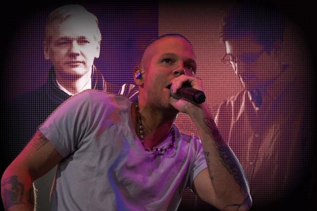 Lo nuevo de Calle 13 y Julian Assange