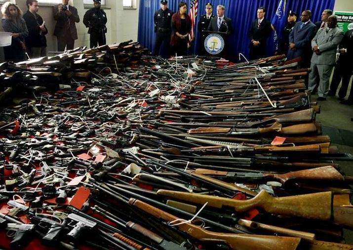 El GDF hará intercambio en Navidad… pero de armas