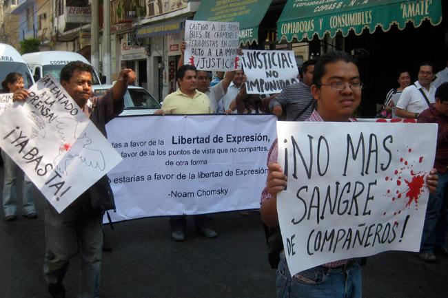 Rechazan que exista lista de periodistas amenazados en Veracruz