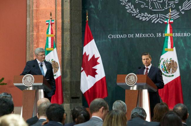 Peña Nieto pide a Canadá que elimine la visa a mexicanos