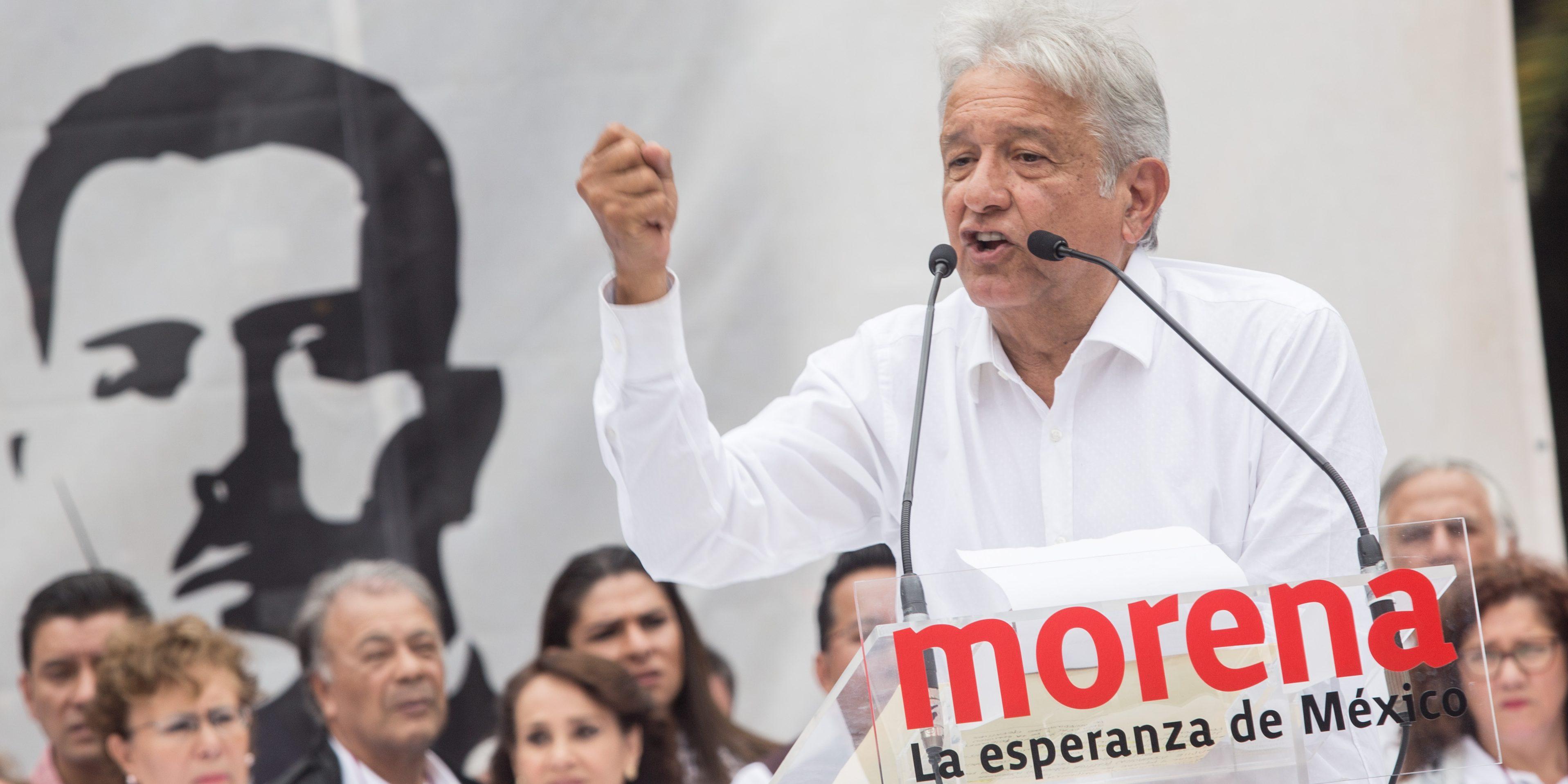 López Obrador, favorito rumbo al 2018; el Frente PAN, PRD y MC va segundo en preferencias