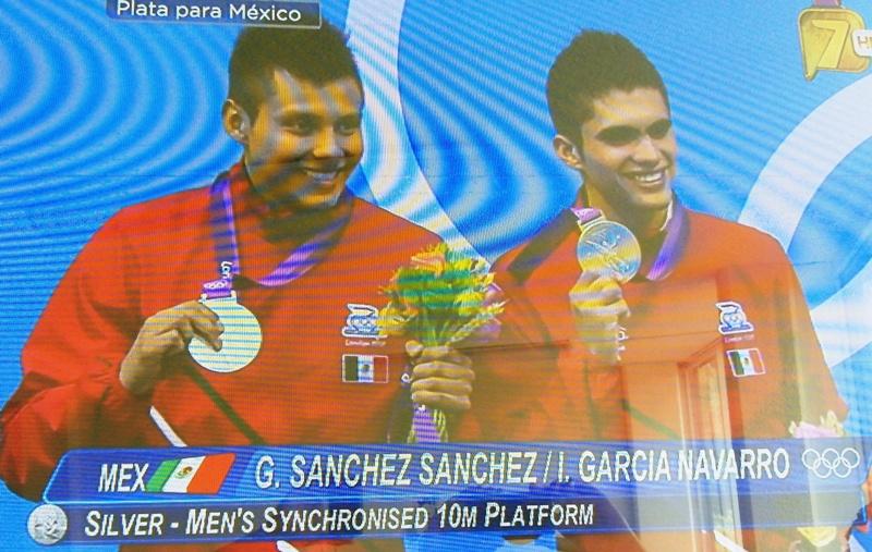 Germán Sánchez e Iván García reciben la presea de plata