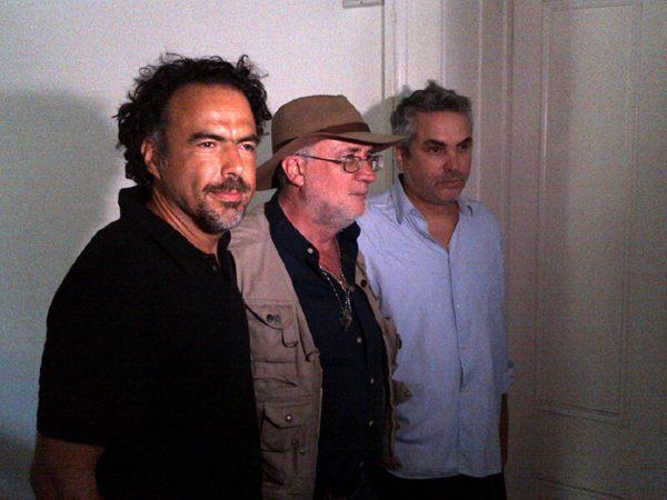 Iñárritu, Cuarón, Arau y Guillermo del Toro apoyan la Caravana por la Paz en LA