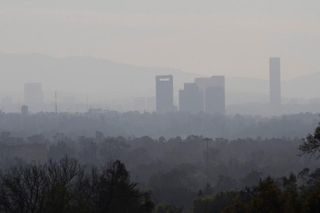DF arranca el 2015 con reporte de mala calidad del aire