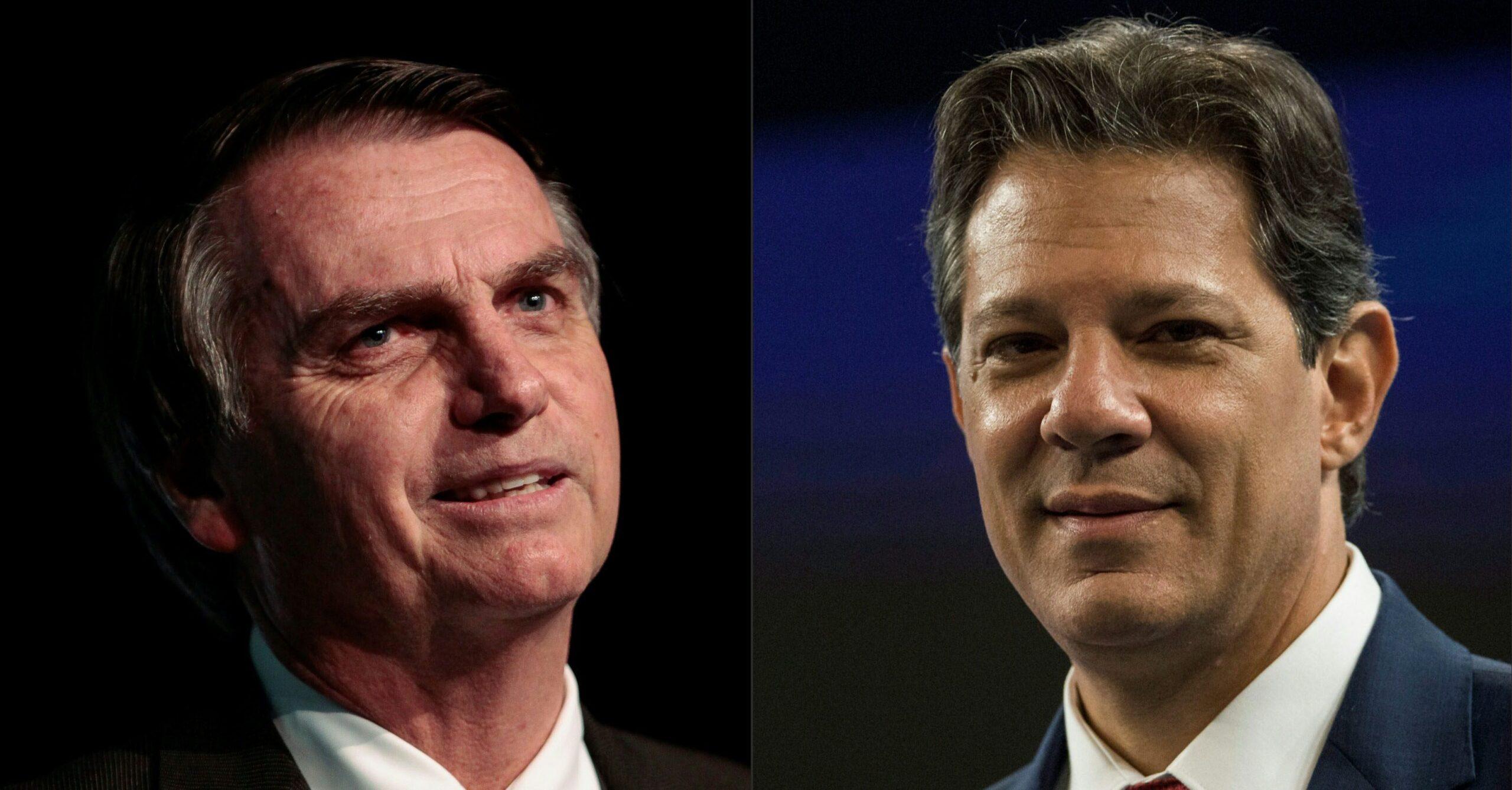 Las verdades y mentiras de Bolsonaro y Haddad, los candidatos a la presidencia de Brasil