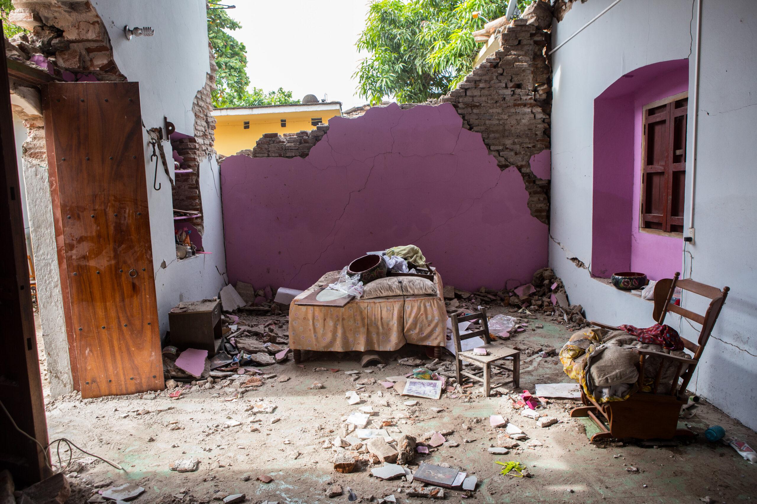 Sismo de 8.2, del pasado 7 de septiembre, dejó 110 mil inmuebles dañados en Oaxaca y Chiapas