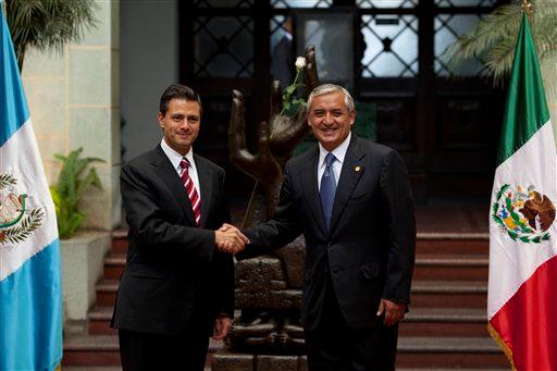 Peña Nieto y Molina dialogan sobre seguridad y migración