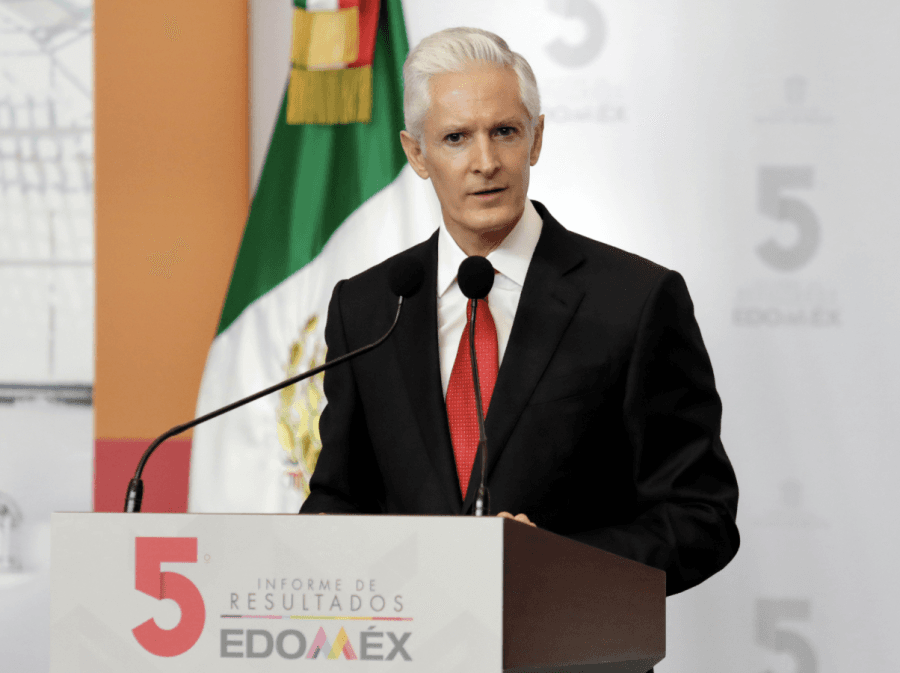 En su Quinto Informe, Alfredo del Mazo pide respetar los resultados en la elección del Edomex en 2023