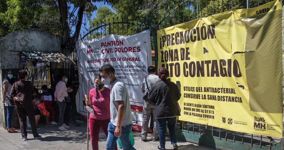 Suman 181 muertes y México acumula 88 mil 924 decesos por COVID; Chihuahua con 72% de saturación hospitalaria