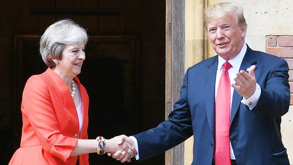 4 declaraciones explosivas que hizo Donald Trump en los primeros momento de su visita a Reino Unido