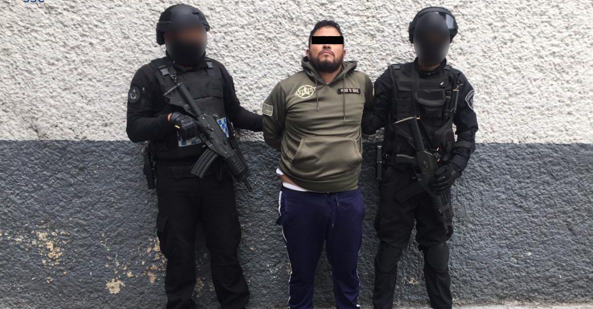 Detienen a presunto responsable de homicidio, extorsión, narcotráfico… y de incitar a saqueos en CDMX