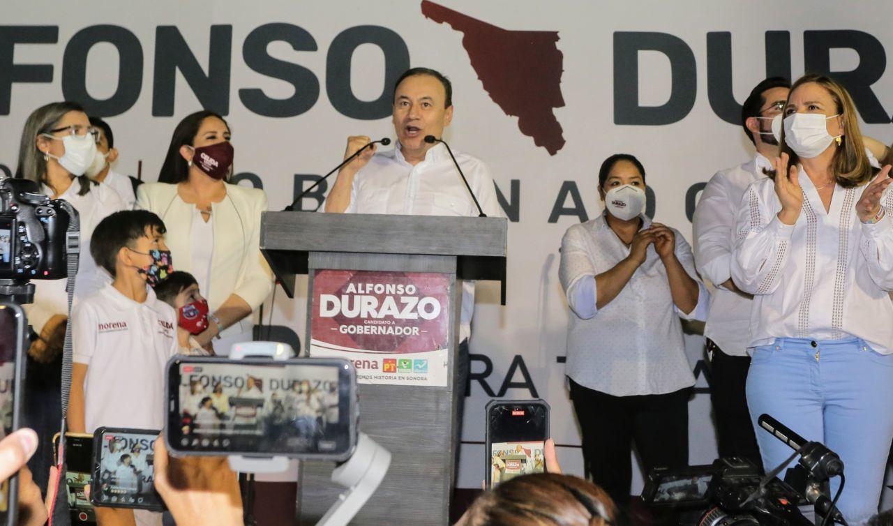 Durazo promete beneficios para Sonora gracias a su cercanía con AMLO