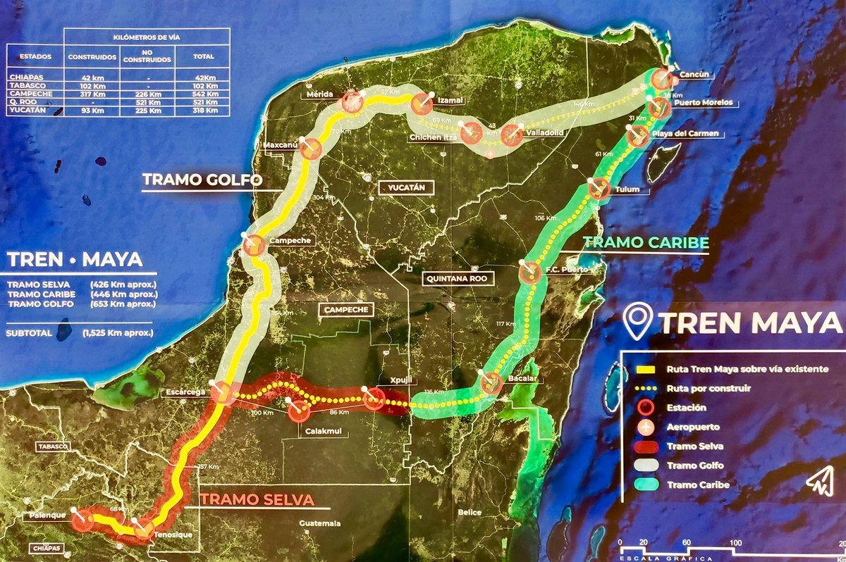 Prevén para enero la consulta para el Tren Maya; la primera etapa costaría 6 mil mdp
