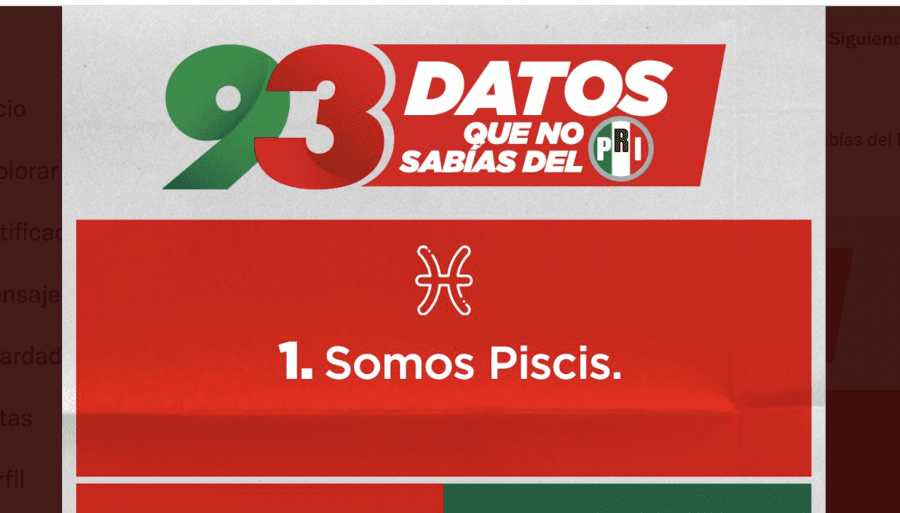 En su 93 aniversario, el PRI presume… su signo zodiacal