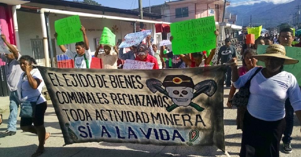 Campesinos de Chiapas se oponen a 21 proyectos mineros en la Sierra Madre