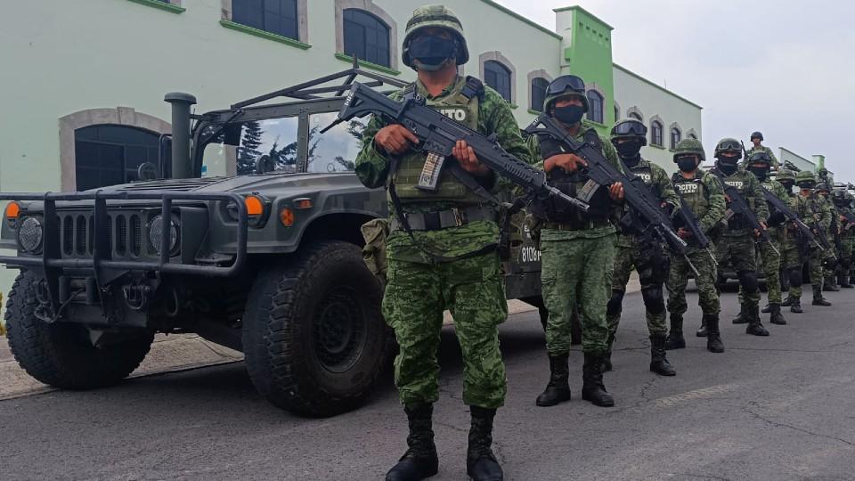 Sedena y Guardia Nacional envían al Edomex 140 elementos tras enfrentamiento en Texcaltitlán