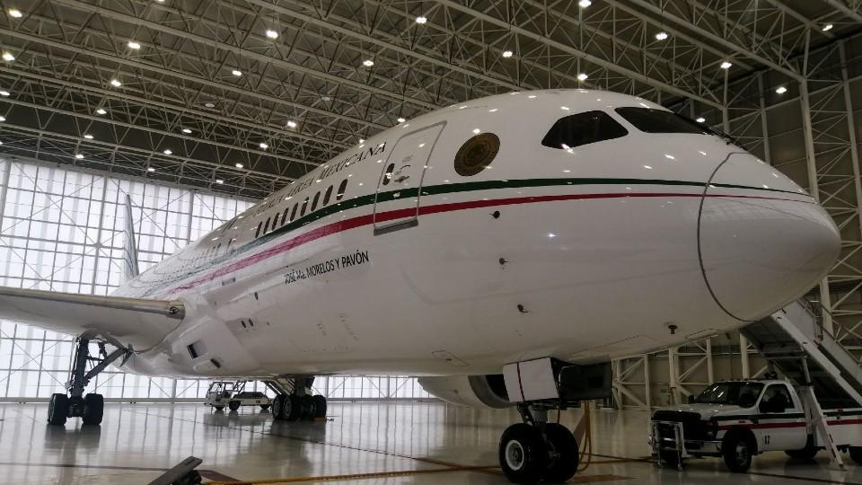 Avión presidencial podrá ser rentado para bodas y XV años