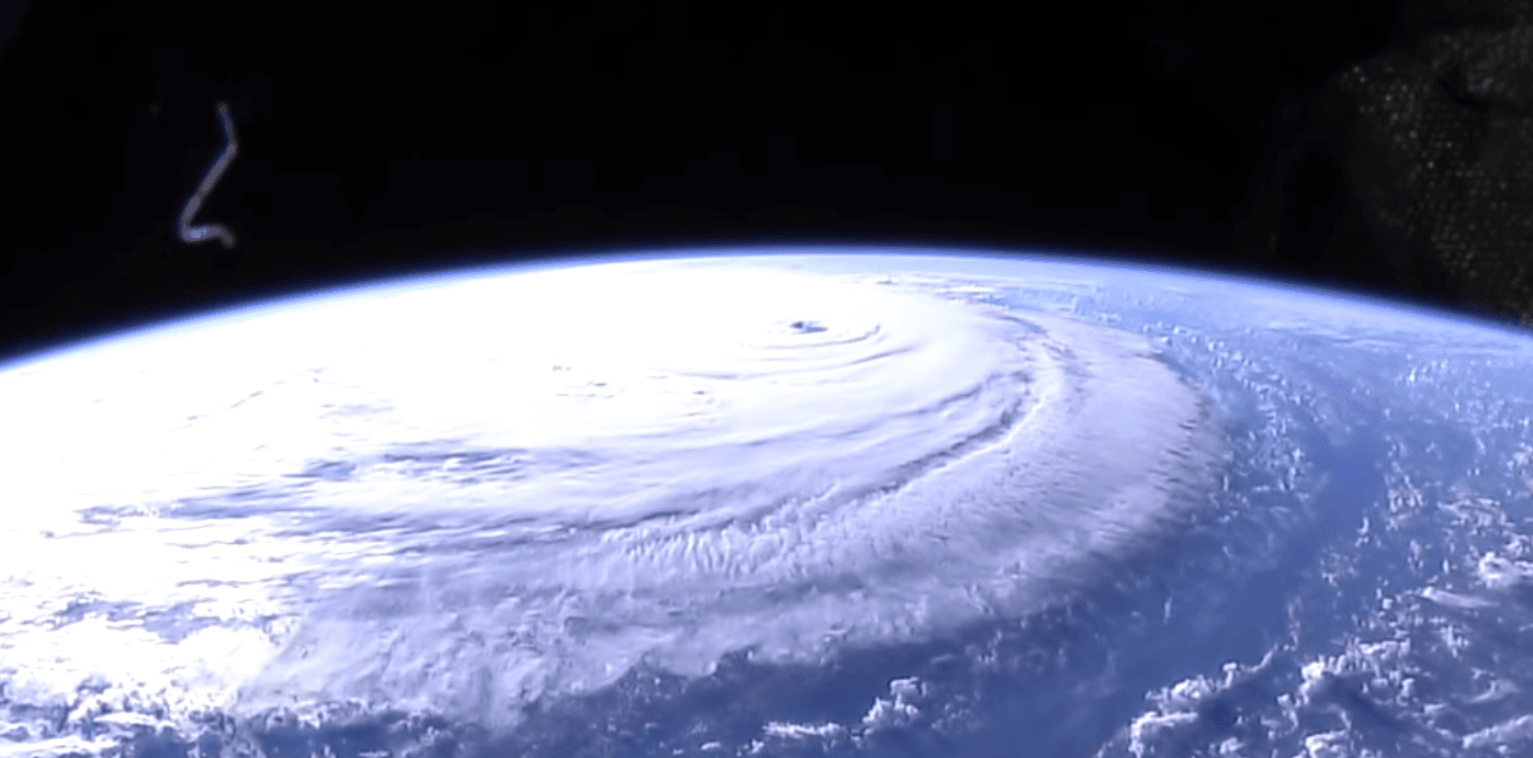 Florence, un huracán visto desde el espacio