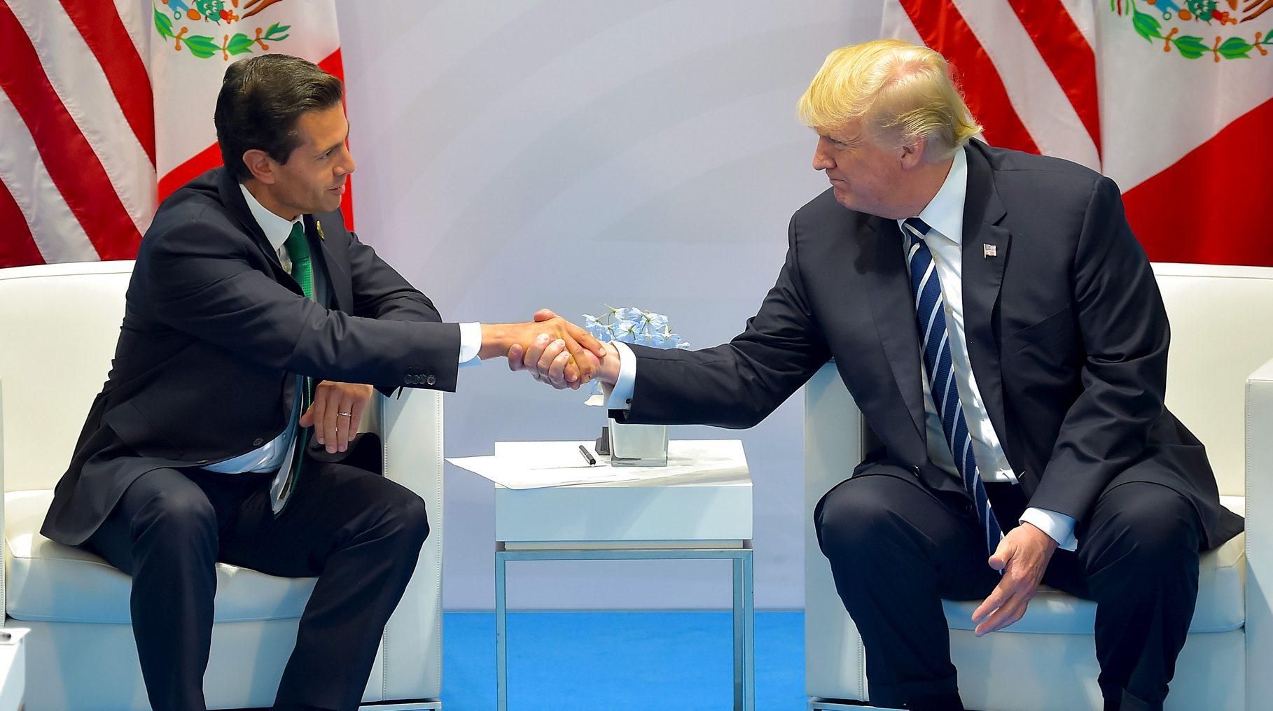Seguridad, migración y comercio, los temas que Peña y Trump trataron por teléfono