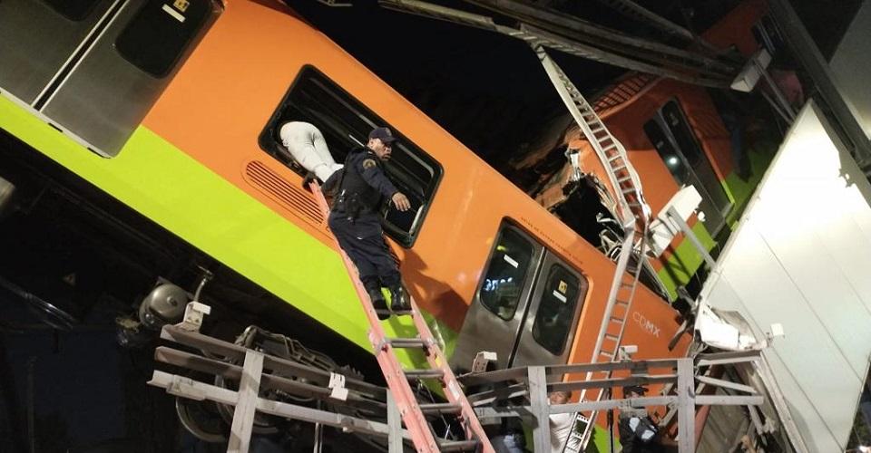 Suman 25 personas fallecidas y 40 siguen hospitalizadas por accidente en la Línea 12