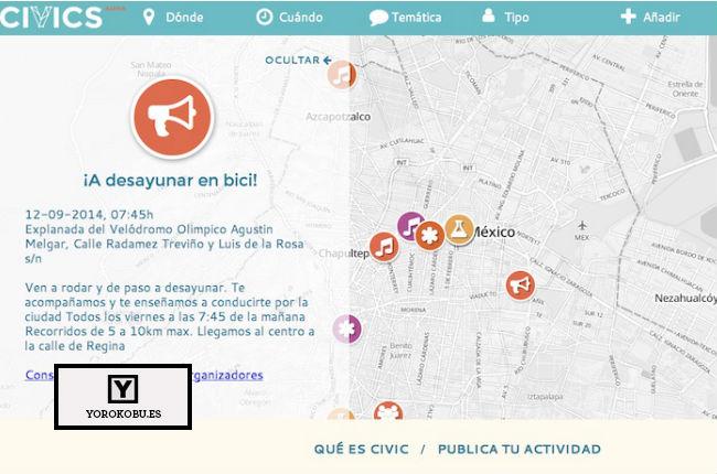 Madrid y México geolocalizan la iniciativa ciudadana