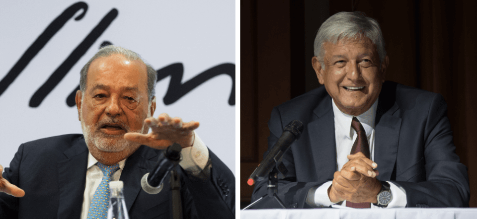Con carta, Slim felicita a López Obrador; él agradece respeto y compromiso de empresarios
