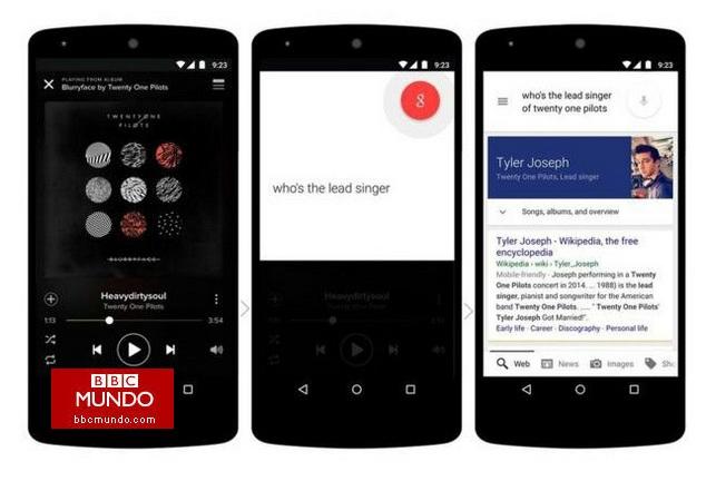 Google revoluciona la búsqueda en celulares con Now on Tap