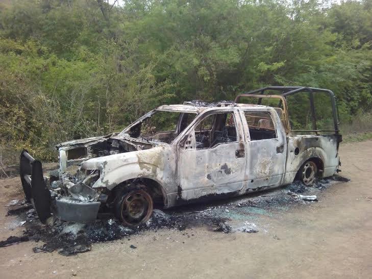 Enfrentamiento en Apatzingán deja 7 muertos, 5 policías heridos y uno desaparecido