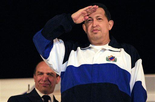 Hugo Chávez felicita a Peña Nieto