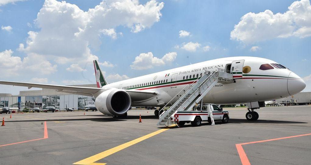 El avión presidencial regresa a México, esperará comprador en Hangar oficial